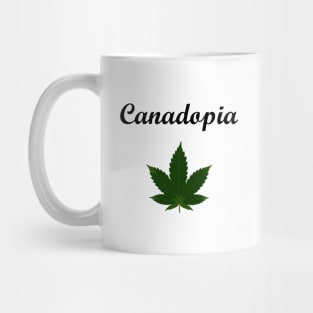 Canadopia Canada Marijuana Pot Leaf Light-Color Mug